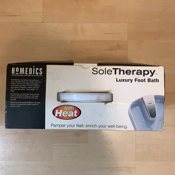Homedics Sole Therapy Luxury Foot Bath With Heat - Picture 2 of 6